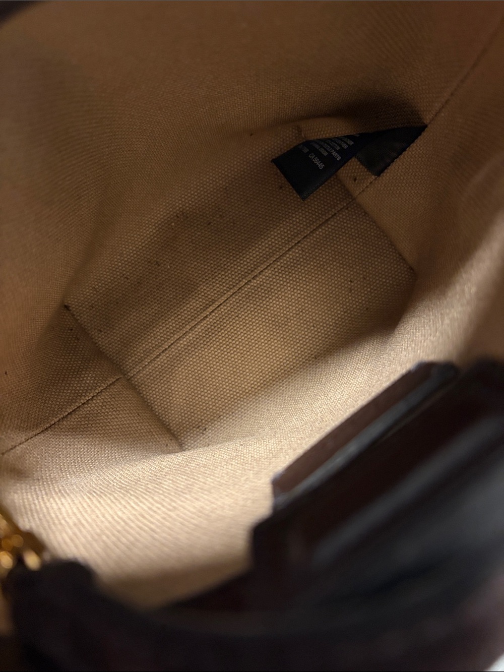 Madewell Dark Brown Suede Crossbody Bag - Picture 7 of 7